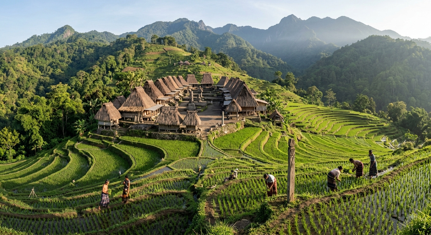 Su'a, Sa'o, dan Tanah: Trilogi Identitas Adat Bajawa-Ngada