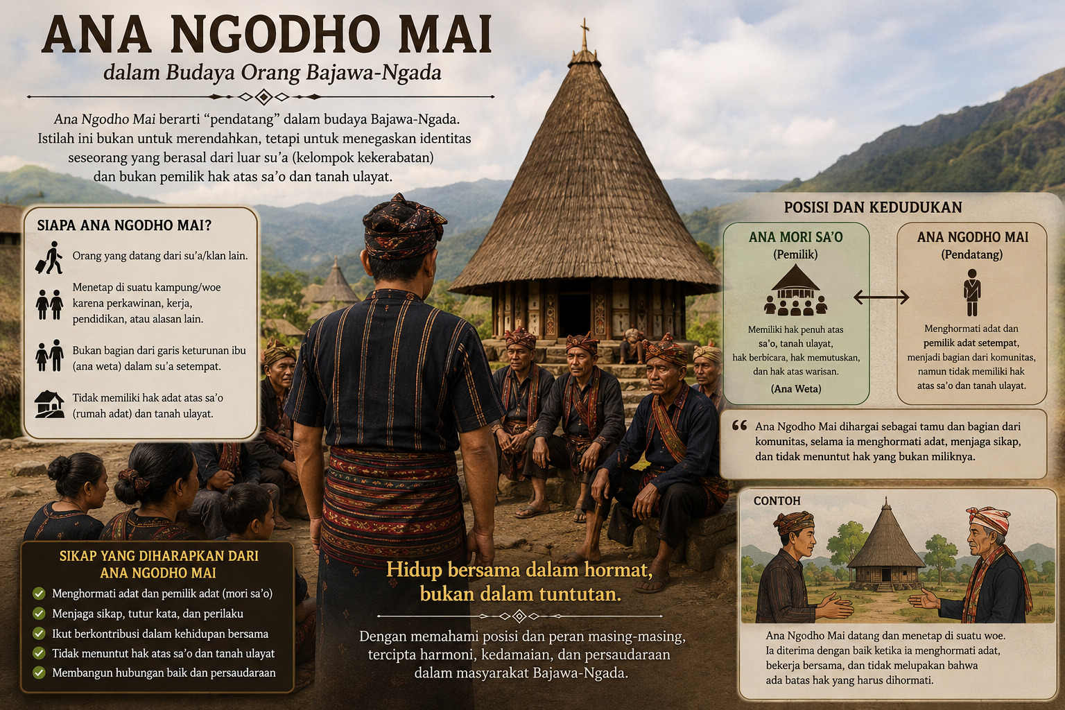 Ana Ngodho Mai dan Tatanan Perkawinan Adat Bajawa-Ngada