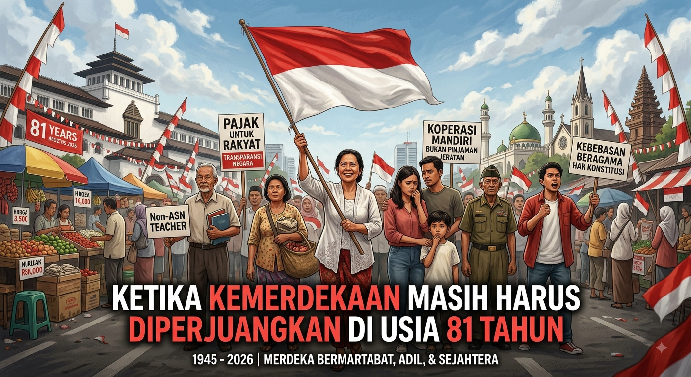 Kemerdekaan RI Ke-81: Perjuangan Belum Usai