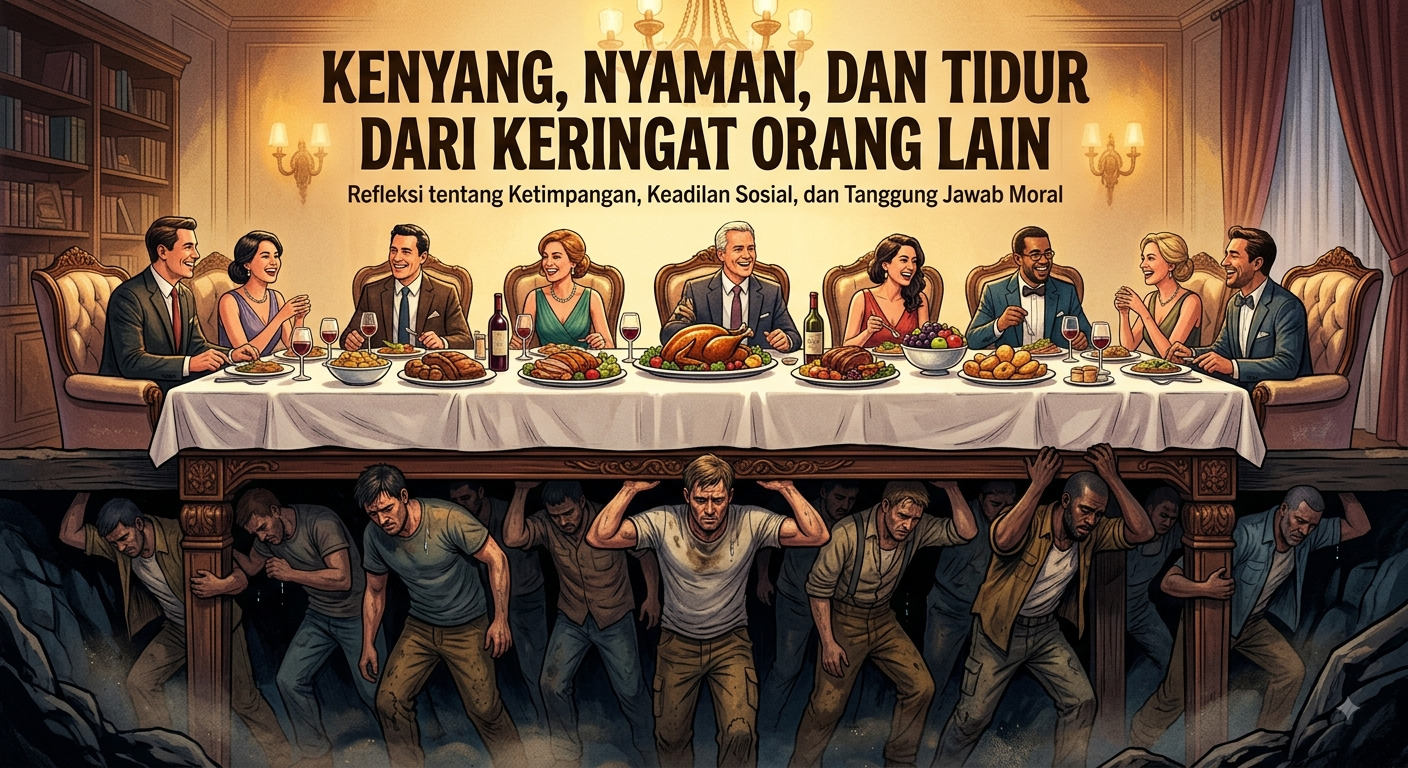 Kenyang, Nyaman, dan Nyenyak dari Keringat Orang Lain