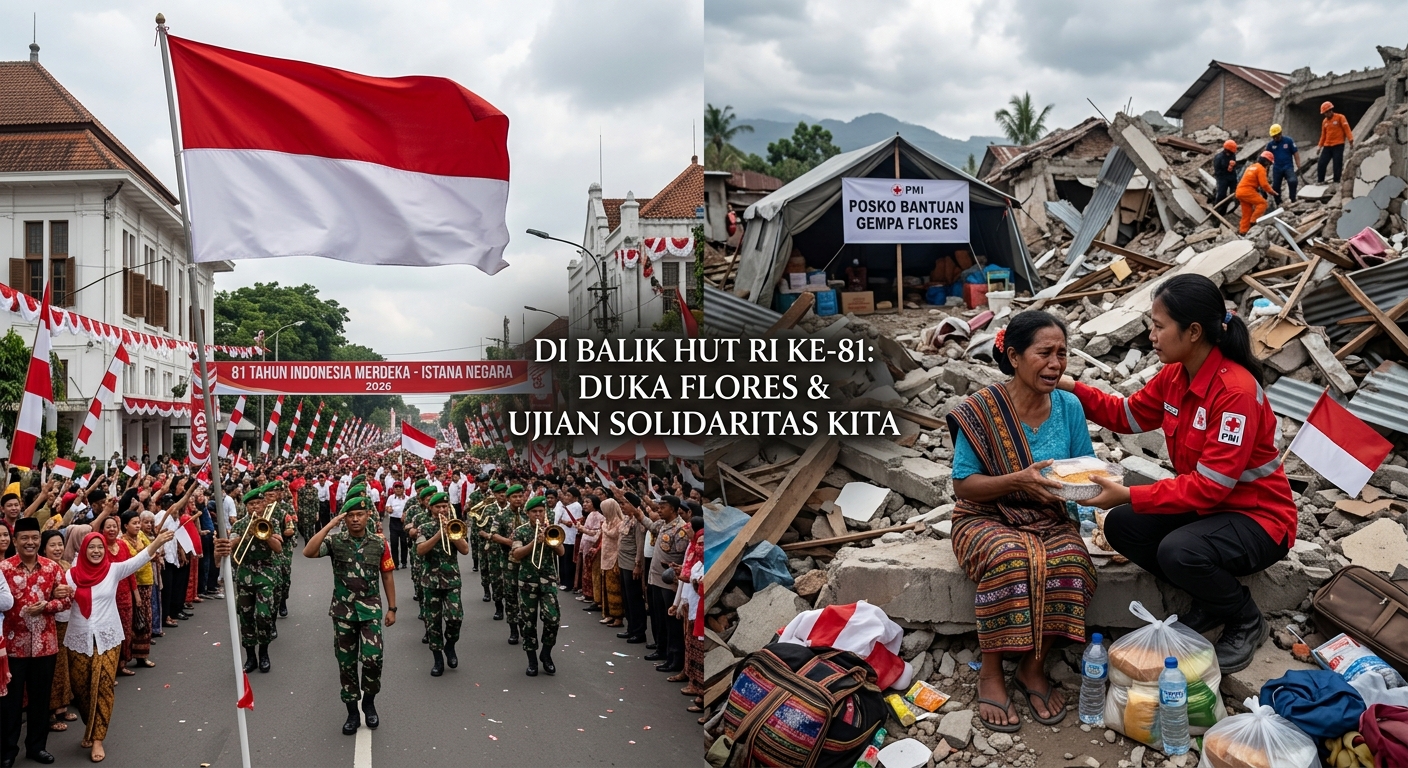 Di Balik HUT RI ke-81: Duka Flores & Ujian Solidaritas Kita