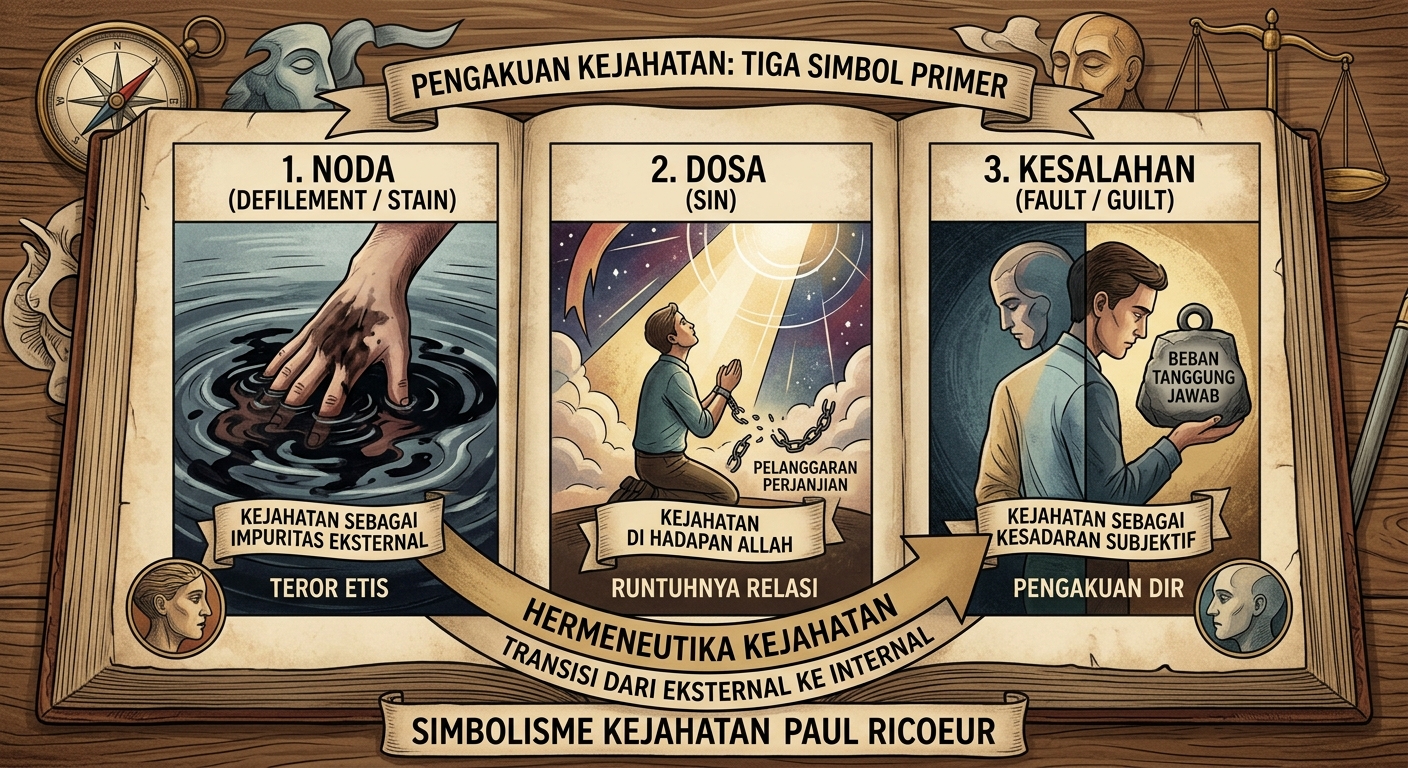 Noda, Dosa, dan Kesalahan dalam Filsafat Paul Ricoeur