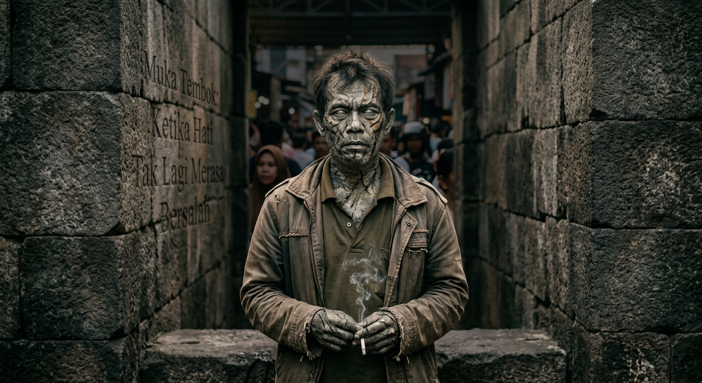 “Muka Tembok”: Ketika Hati Tak Lagi Merasa Bersalah
