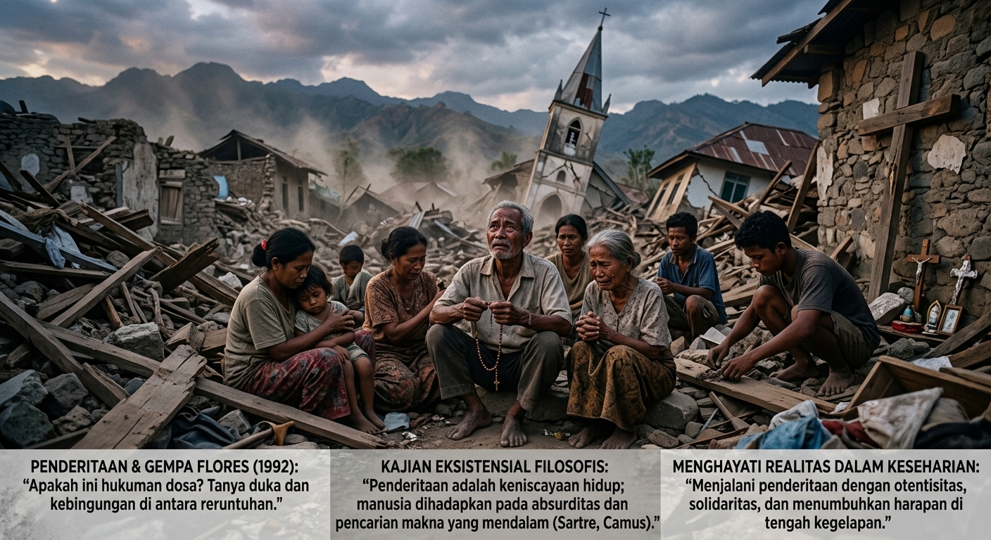 Gempa, Dosa, dan Tuhan: Saat Penderitaan Menggugat Iman