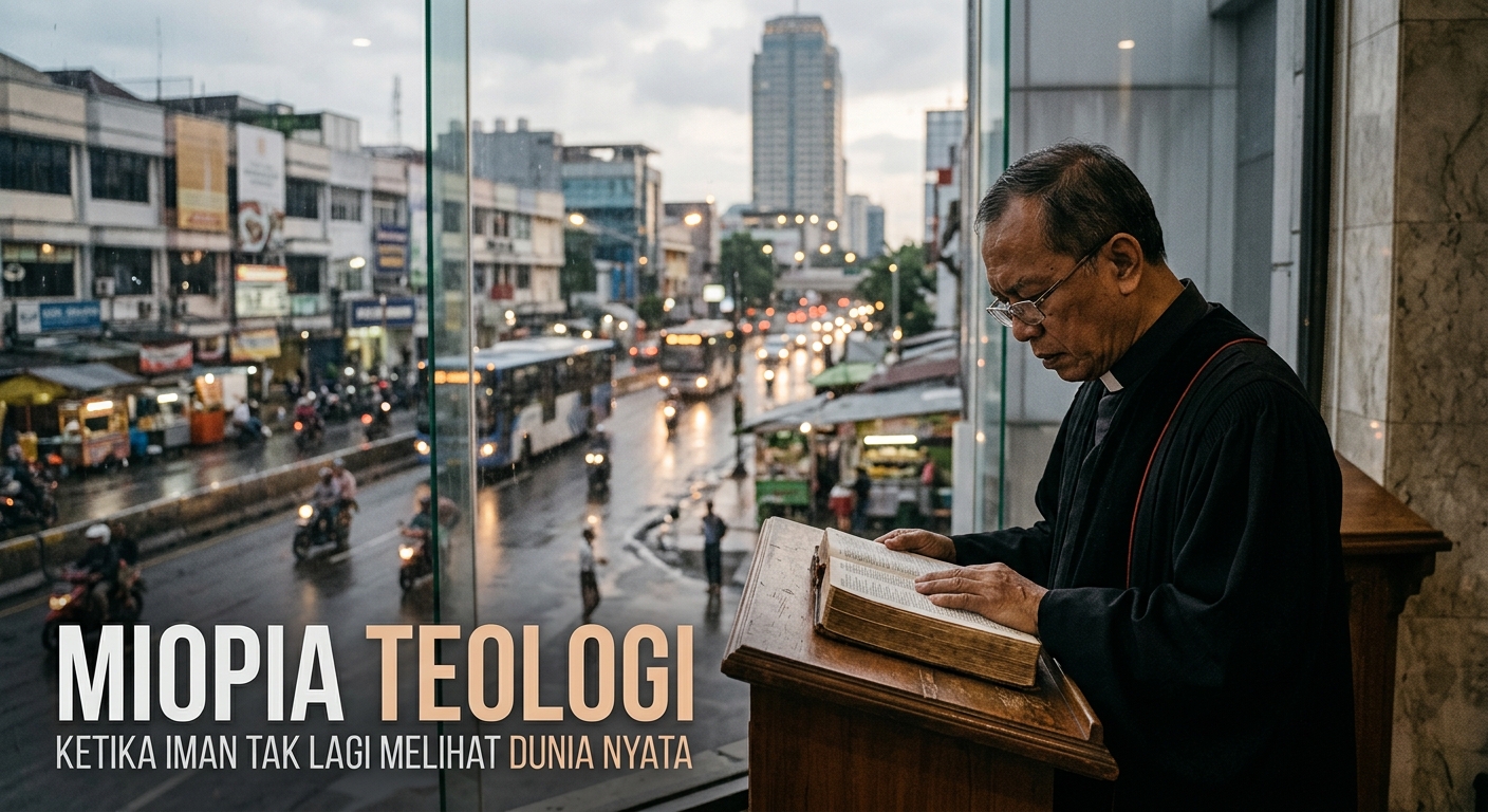 Miopia Teologi: Ketika Iman Tak Lagi Melihat Dunia Nyata!!!