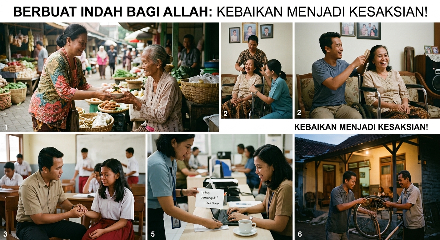 To Do Something Beautiful for God: Menjadi Saksi Allah