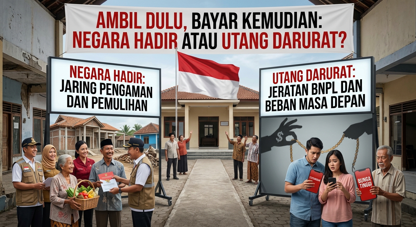 Ambil Dulu, Bayar Kemudian: Negara Hadir atau Utang Darurat?