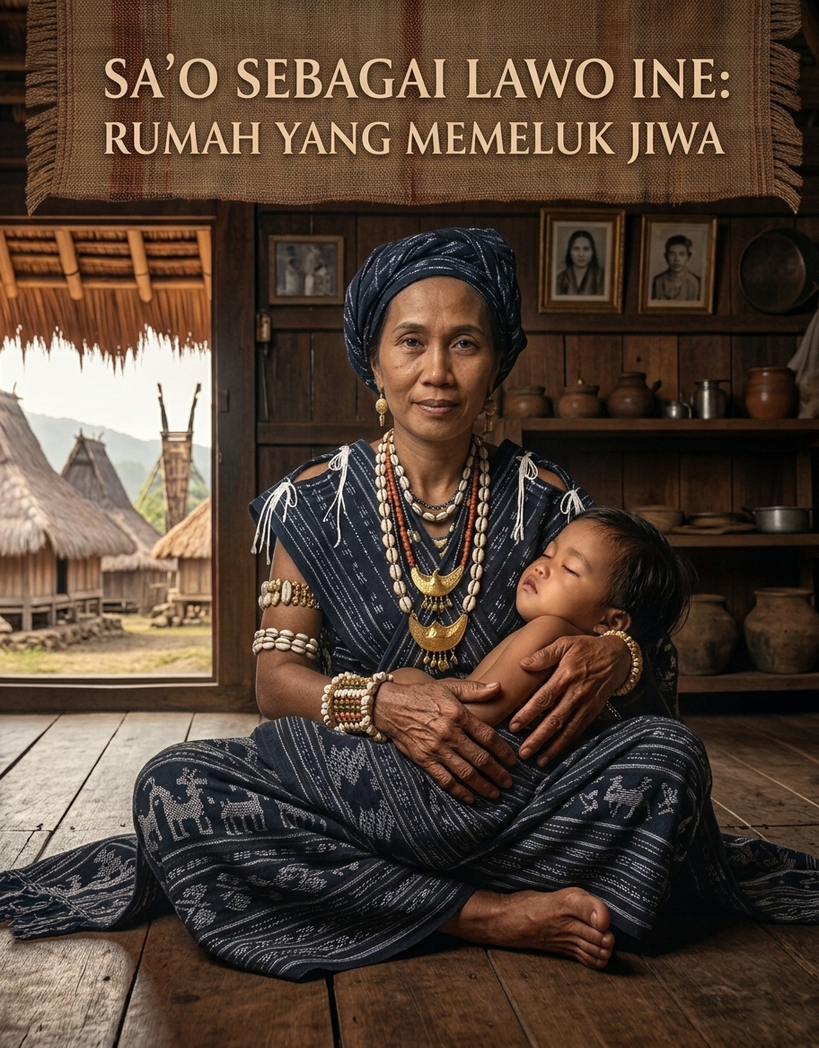 SA’O SEBAGAI LAWO INE: Rumah yang Memeluk Jiwa