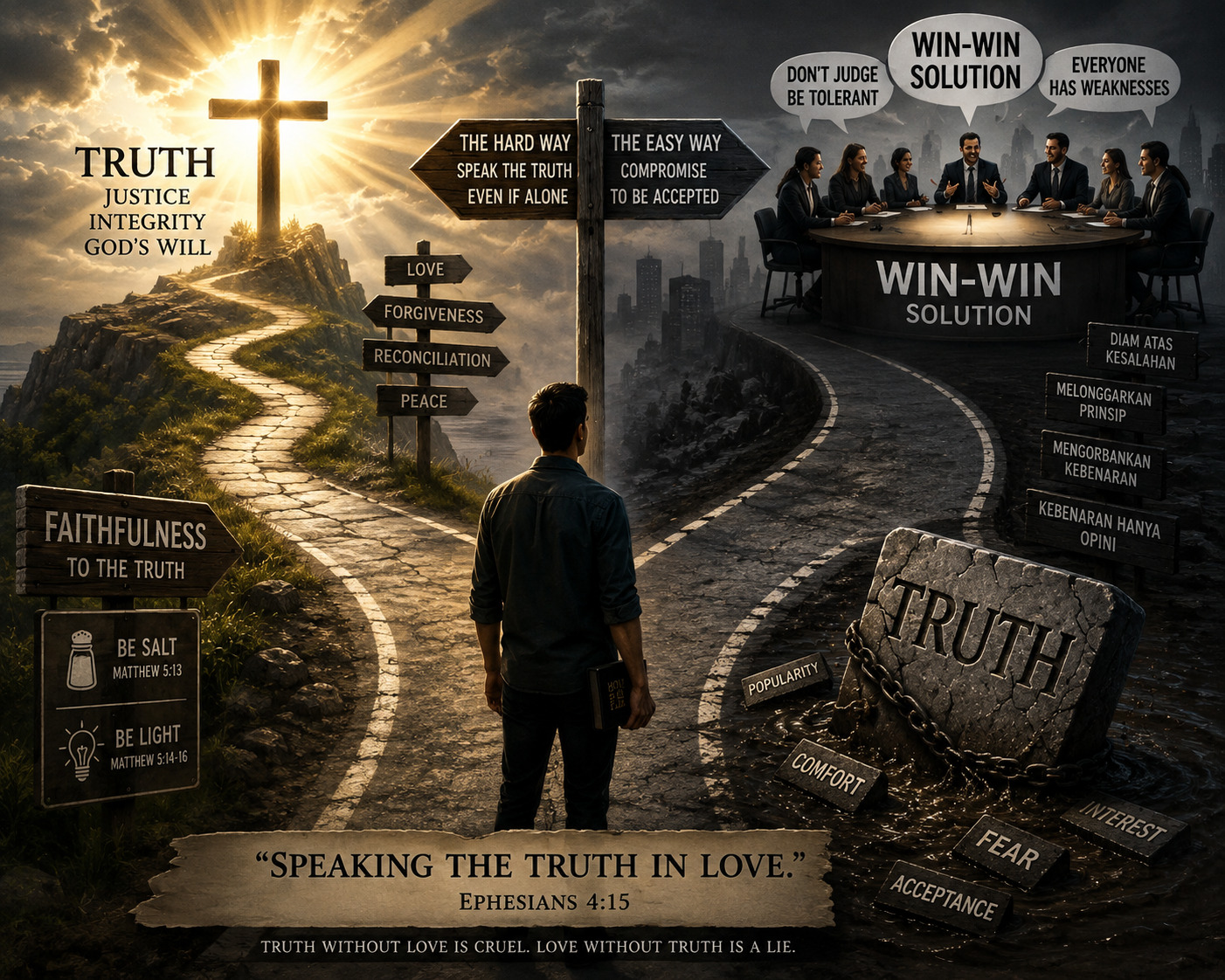 Win-Win Solution: The Subtle Path to Burying the Truth of Faith