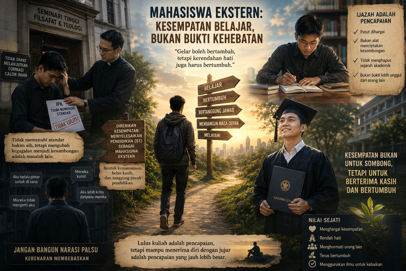Mahasiswa Ekstern: Kesempatan Belajar, Bukan Bukti Kehebatan