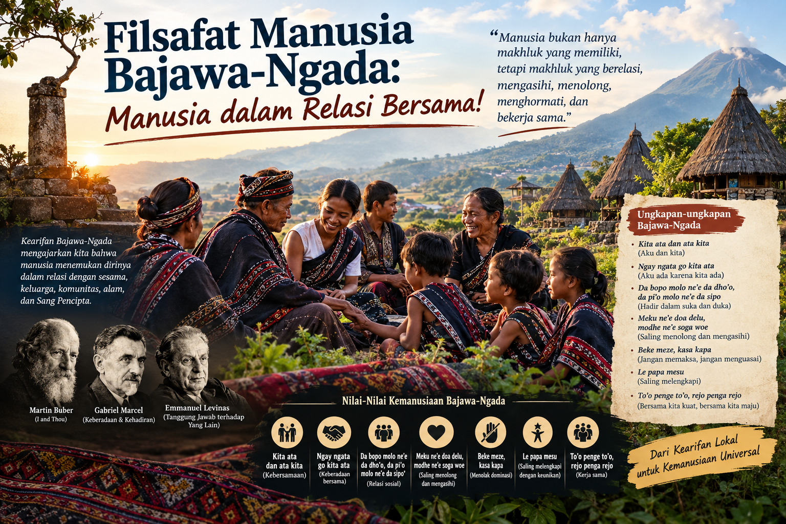 Bajawa-Ngada dan Filsafat Manusia: Aku Ada Karena Kita