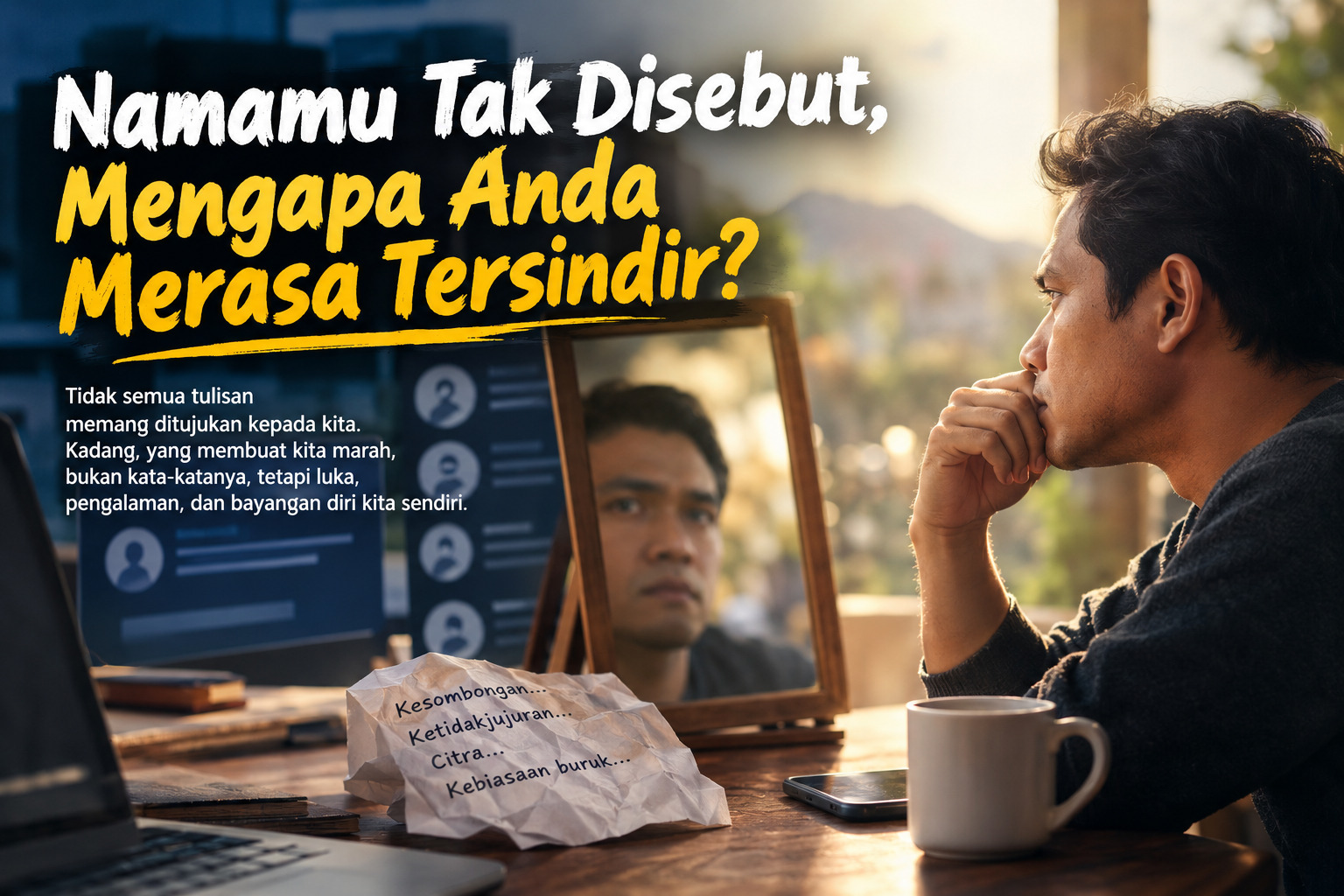 Namamu Tak Disebut, Mengapa Anda Merasa Tersindir?